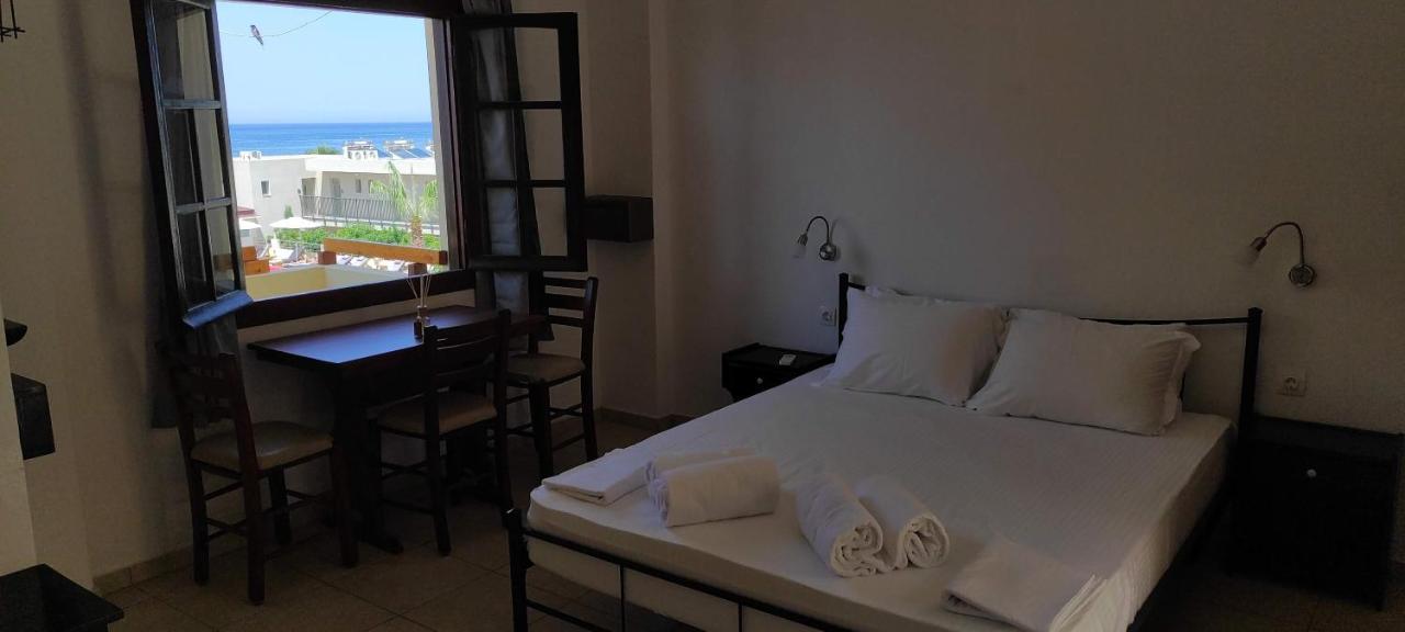 Dedalos N3 Sea View Apartment-30 Metres From The Beach Stalida Exteriér fotografie