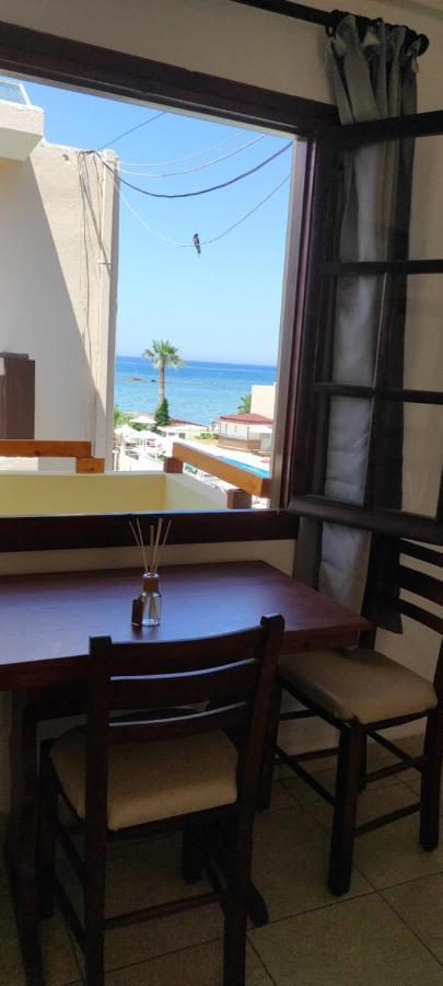 Dedalos N3 Sea View Apartment-30 Metres From The Beach Stalida Exteriér fotografie