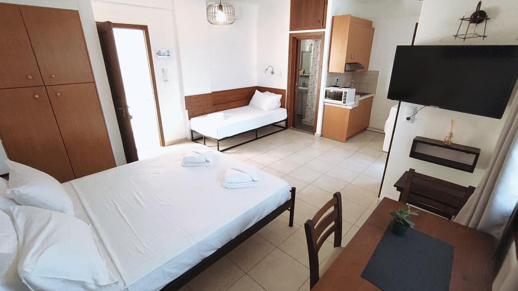 Dedalos N3 Sea View Apartment-30 Metres From The Beach Stalida Exteriér fotografie