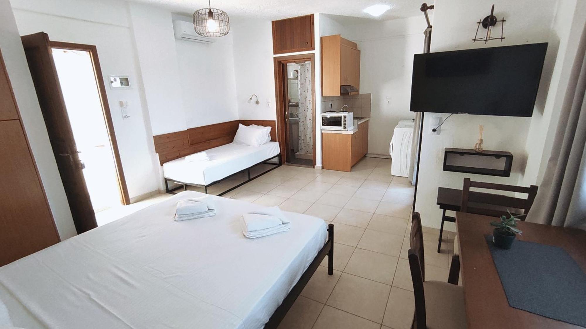 Dedalos N3 Sea View Apartment-30 Metres From The Beach Stalida Exteriér fotografie